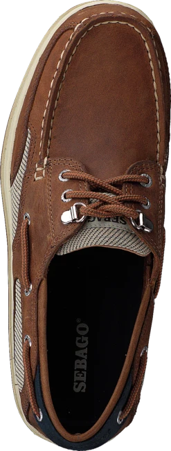 Sebago CLOVEHITCH II FGL WAXED BROWN CINNAMON -Duffy kauppa 00639 00 5