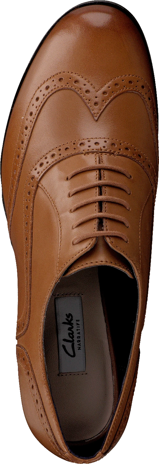 Clarks Hamble Oak Dark Tan Leather 6 Clarks Hamble Oak Dark Tan Leather - Image 6