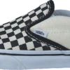Vans T Classic Slip-On Black And White Checker/White
