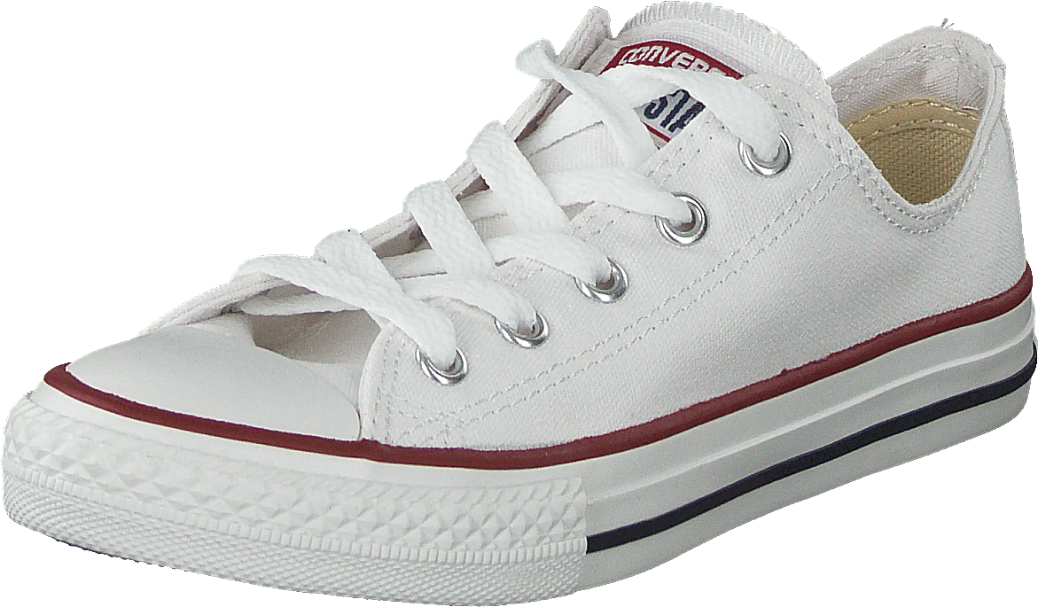 Converse All Star Kids Ox White 3 Converse All Star Kids Ox White - Image 3