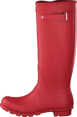 Hunter Women's Original Tall Military Red