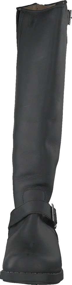 High Zip Back Black Shiny Silver 10 High Zip Back Black Shiny Silver -Duffy kauppa 49753 03 3