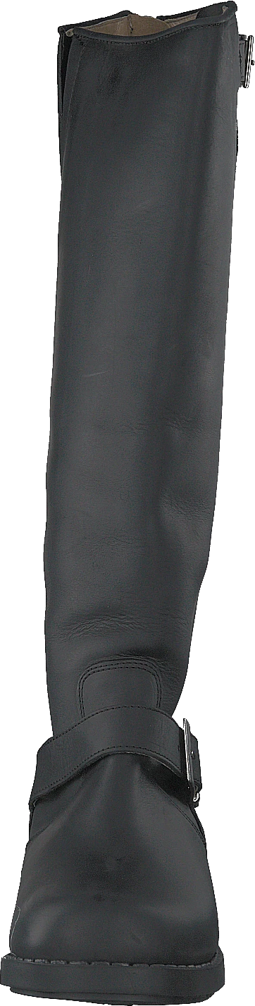 High Zip Back Black Shiny Silver 4 High Zip Back Black Shiny Silver - Image 4