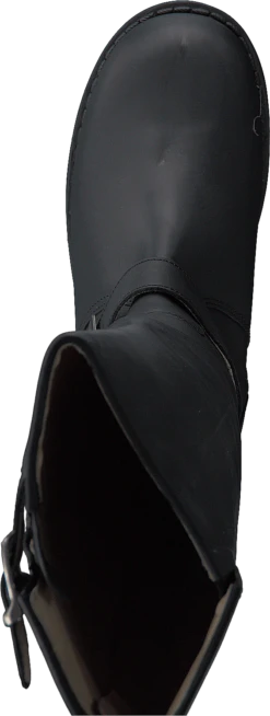 High Zip Back Black Shiny Silver 12 High Zip Back Black Shiny Silver -Duffy kauppa 49753 03 5