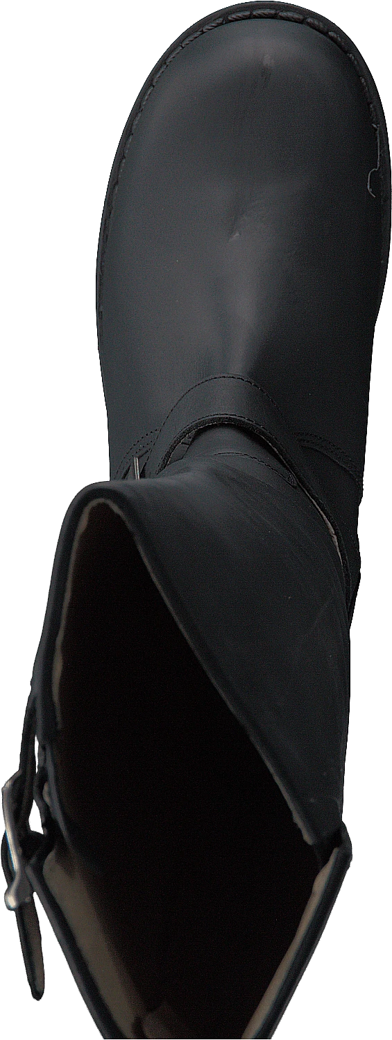 High Zip Back Black Shiny Silver 6 High Zip Back Black Shiny Silver - Image 6