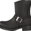 Low Boot Zip Back Black/Silver