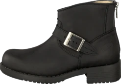 Very Low Boot Zip Back Black/Silver