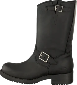 Mid Boot Black/Silver
