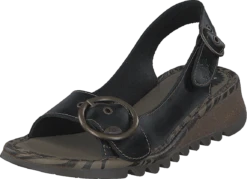 Fly London Tram Bridle Black -Duffy kauppa 50020 05 2