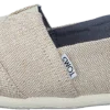 Toms Seasonal Classics Natural Metallic Linen