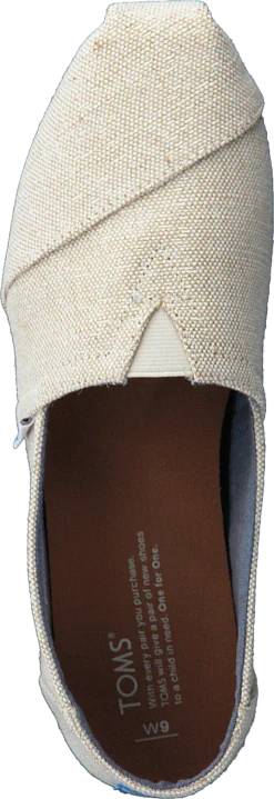 Toms Seasonal Classics Natural Metallic Linen -Duffy kauppa 50289 23 5
