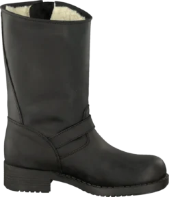 Mid Boot Warm Lining Black/Silver -Duffy kauppa 50461 00 1