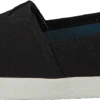 Toms Avlon Slip-On Black Coated Canvas