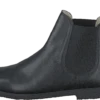 ANGULUS Chelsea Boot With Wool Lining Black/Black