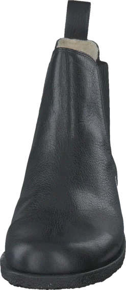 ANGULUS Chelsea Boot With Wool Lining Black/Black -Duffy kauppa 55896 00 3