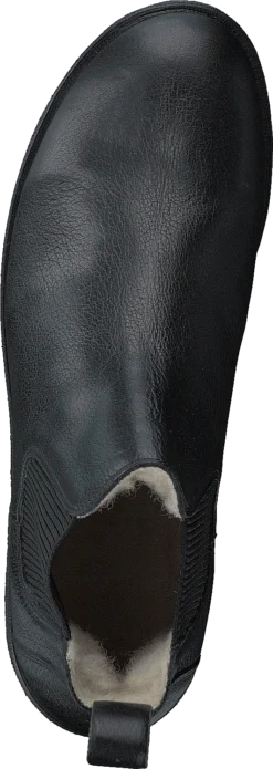 ANGULUS Chelsea Boot With Wool Lining Black/Black -Duffy kauppa 55896 00 5