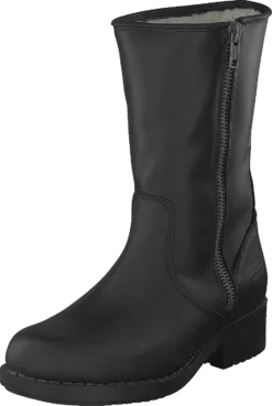 250 Mid Zip Side Black Old Silver -Duffy kauppa 56246 00 2