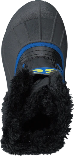 Sorel Children's Snow Commander 011 Black, Super Blue -Duffy kauppa 57016 00 2