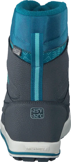 Merrell Snow Bank 2.0 WTPF Grey/Turq -Duffy kauppa 60003 79 4