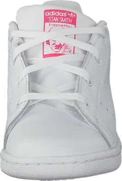 Adidas Originals Stan Smith I Ftwr White/Real Pink S18 -Duffy kauppa 60039 08 3