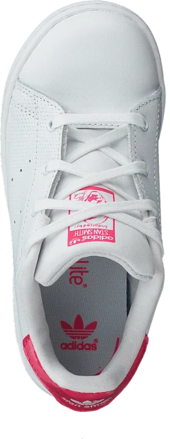 Adidas Originals Stan Smith I Ftwr White/Real Pink S18 -Duffy kauppa 60039 08 5