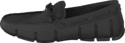 SWIMS Braided Lace Loafer Black