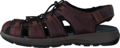 Clarks Brixby Cove Dark Brown Lea
