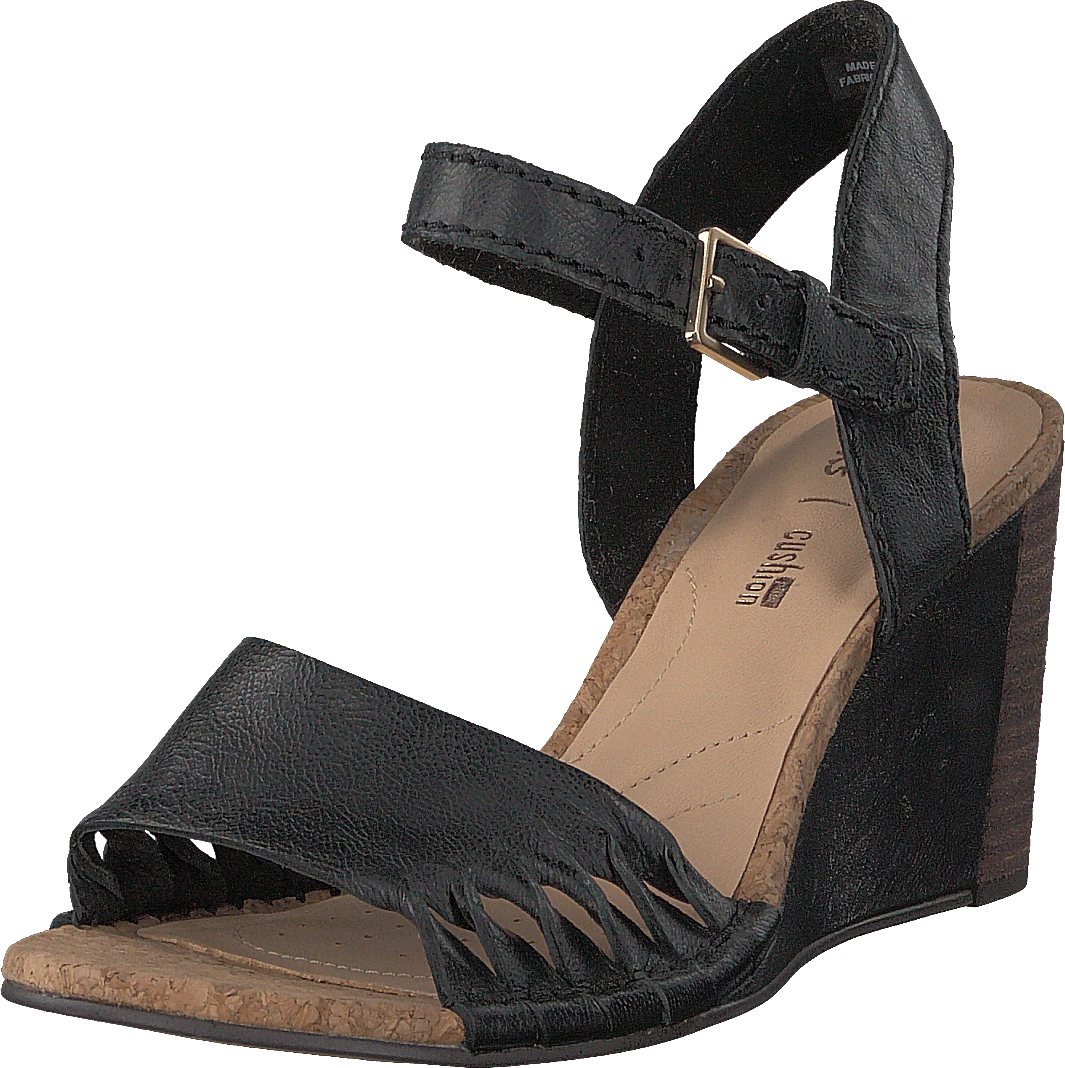 Clarks Spiced Poppy Black Leather 3 Clarks Spiced Poppy Black Leather - Image 3