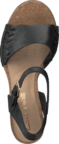 Clarks Spiced Poppy Black Leather 12 Clarks Spiced Poppy Black Leather -Duffy kauppa 60051 71 5