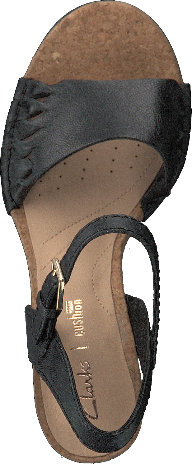 Clarks Spiced Poppy Black Leather 6 Clarks Spiced Poppy Black Leather - Image 6