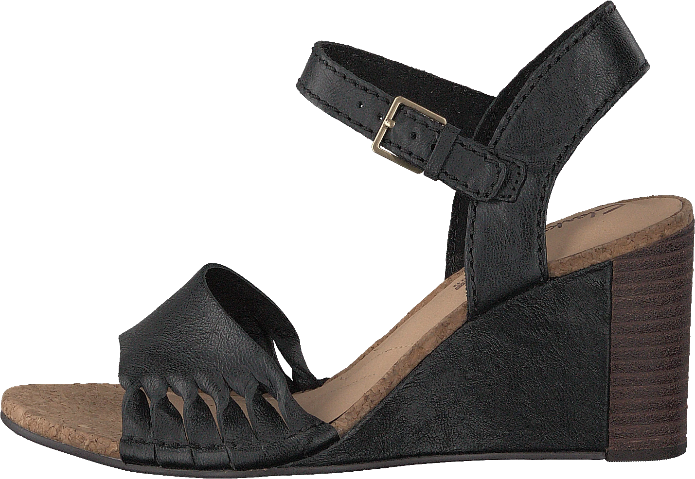 Clarks Spiced Poppy Black Leather 1 Clarks Spiced Poppy Black Leather