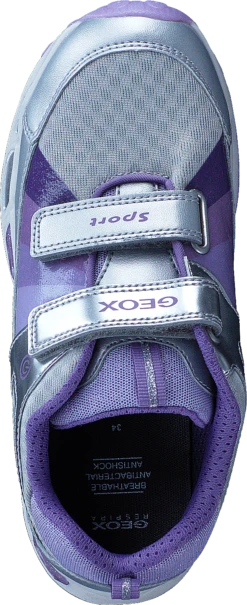 Geox Jr Shuttle Silver/lilac -Duffy kauppa 60056 60 5