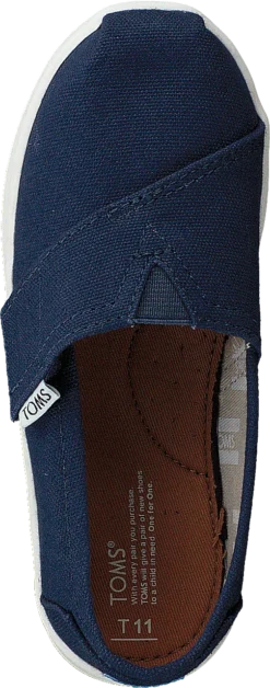 Toms Alpargata Tiny Navy Canvas -Duffy kauppa 60063 18 5
