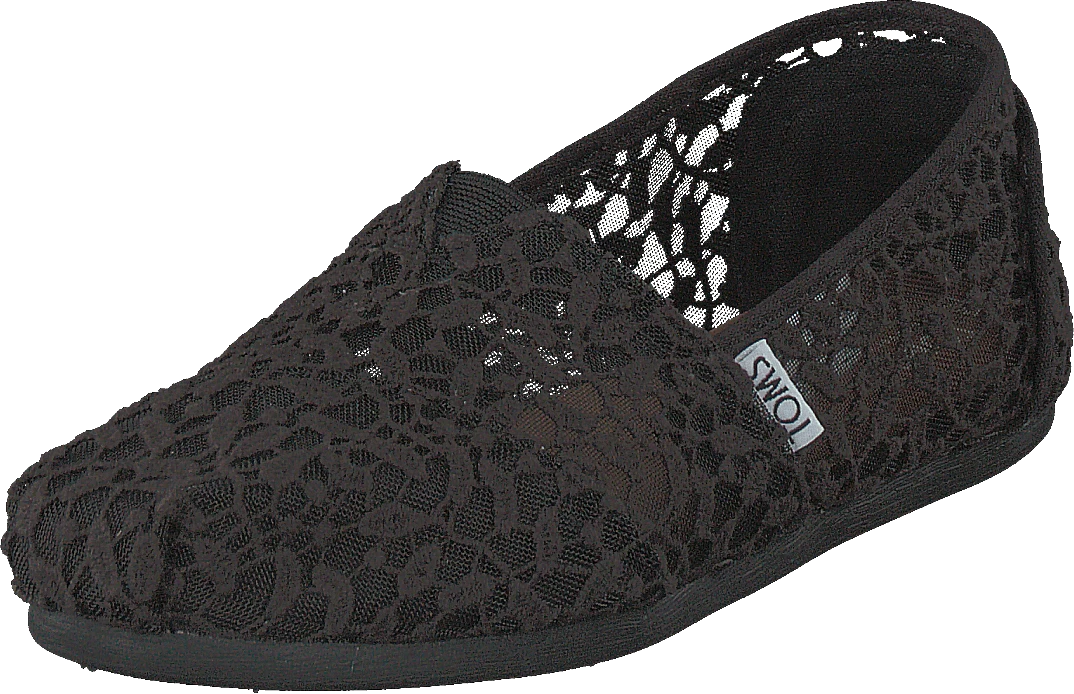 Toms Alpargata Black Lace Leaves 3 Toms Alpargata Black Lace Leaves - Image 3