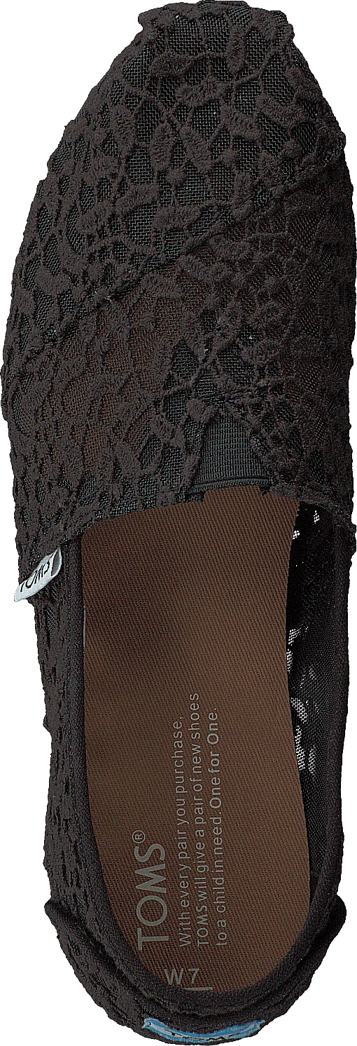 Toms Alpargata Black Lace Leaves 6 Toms Alpargata Black Lace Leaves - Image 6