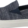 Toms Luca Youth Navy Striped Chambray