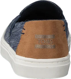 Toms Luca Youth Navy Striped Chambray -Duffy kauppa 60063 23 4