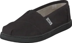 Toms Alpargata Youth Black Canvas -Duffy kauppa 60063 34 2