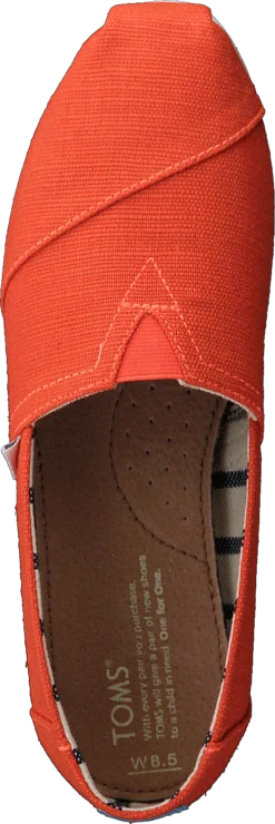Toms Alpargata Tangerine Heritage Canvas -Duffy kauppa 60063 38 5