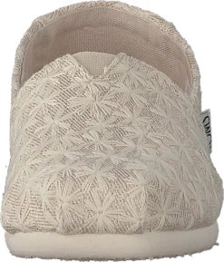 Toms Alpargata Youth Natural Daisy Metallic -Duffy kauppa 60063 41 3