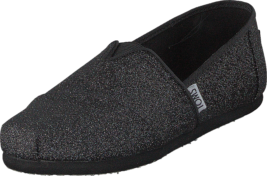 Toms Alpargata Youth Black Iridescent Glimmer 3 Toms Alpargata Youth Black Iridescent Glimmer - Image 3
