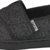 Toms Alpargata Tiny Black Iridescent Glimmer