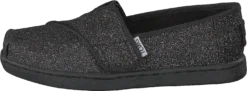 Toms Alpargata Tiny Black Iridescent Glimmer