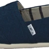 Toms Alpargata Majolica Blue Heritage Canvas