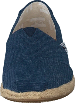 Toms Alpargata Navy Washed Canvas Rope Sole -Duffy kauppa 60063 69 3