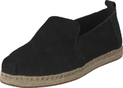 Toms Deconstructed Alpargata Rope Black Suede -Duffy kauppa 60063 72 2