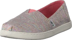 Toms Alpargata Youth Pink Multi Twill Glimmer -Duffy kauppa 60064 02 2