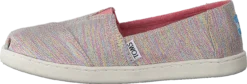 Toms Alpargata Youth Pink Multi Twill Glimmer
