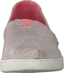 Toms Alpargata Youth Pink Multi Twill Glimmer -Duffy kauppa 60064 02 3