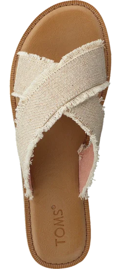 Toms Viv Natural Metallic Jute -Duffy kauppa 60064 15 5